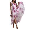 Europe, America summer, new printed sleeveless V-neck dress women's clothing