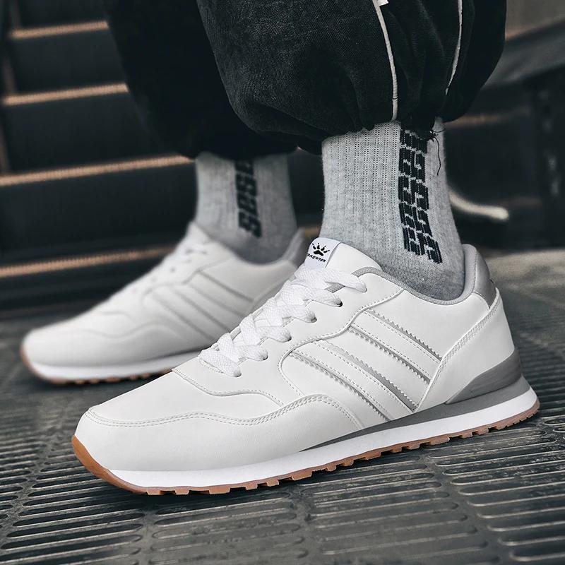 Pánské boty Tenisky Pánské tenisky Luxusní boty Pánské ležérní Trenér Závody Prodyšné módní povaleče na běhání Boty pro muže