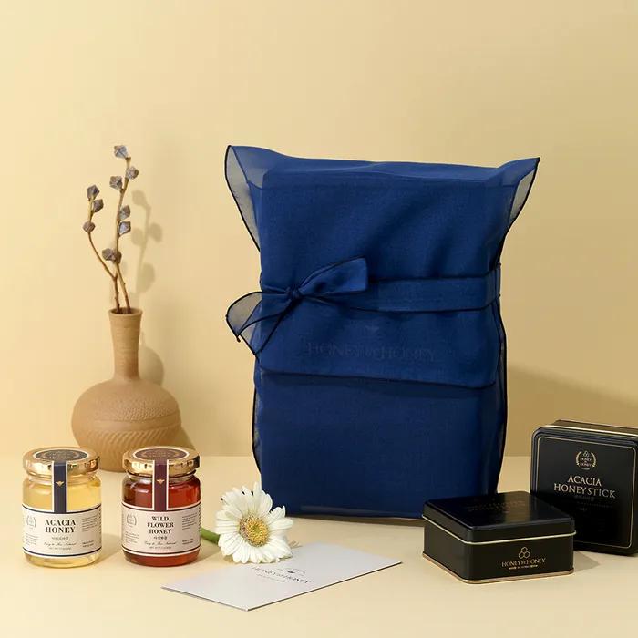 Honey by Honey_Domestic Natural 4 Types of Honey Sticks 30 Packs Gift Set