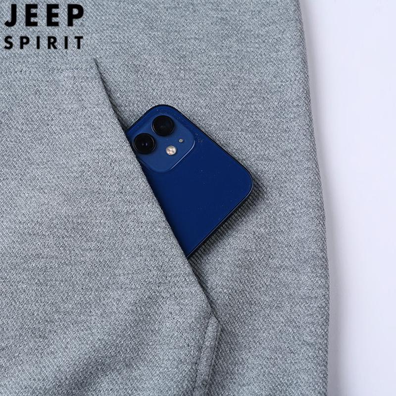 JEEP SPIRIT Men's Casual Hooded Sweatshirt