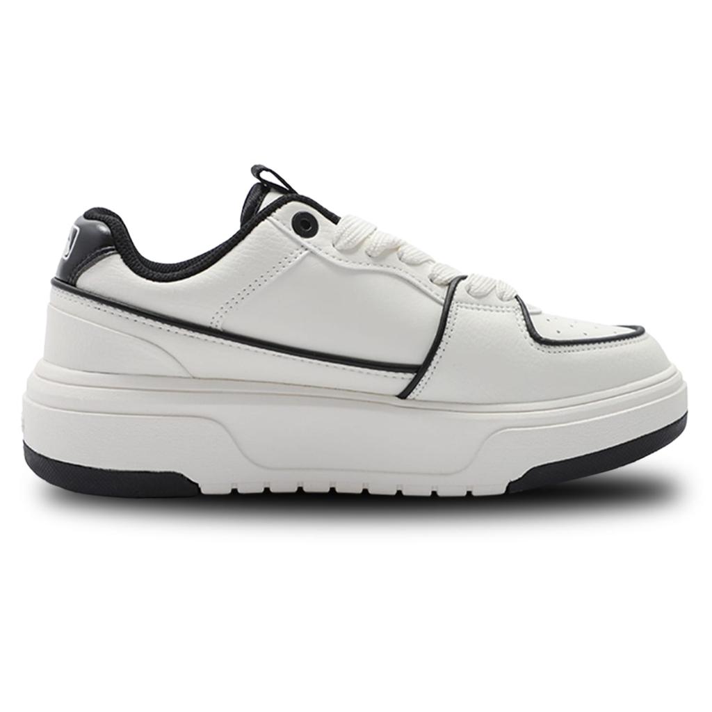 MLB Chunky Liner Slip Resistant Cushioning Abrasion Resistant Lightweight Height Increasing Low top Skateboard Shoes 3ASXCA12N-50WHS(Team58- )