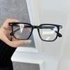 Square Anti Blue Light Glasses Fashion Retro Classic for Women Men Computer Gaming Eye Protection Plain Spectacles