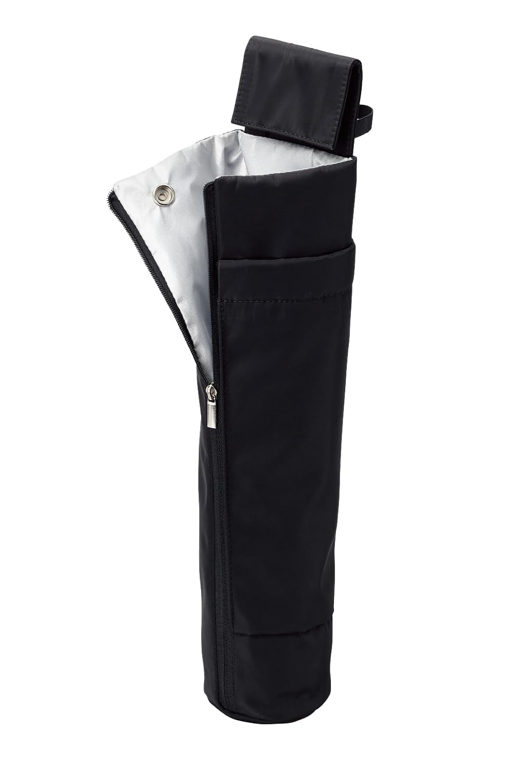 

ELECOM Hair Iron up to Hanging or Temporary Side Cord 2 Black Holder, Heat-Resistant 250°C, Storage, 2-Way Storage, Zipper, Pocket, Straps, Travel, чёрный