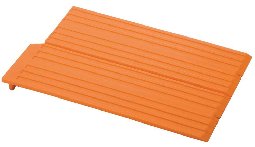 Ernest Draining Plate Orange Foldable Silicone 40028030mm/4007075mm A-75707