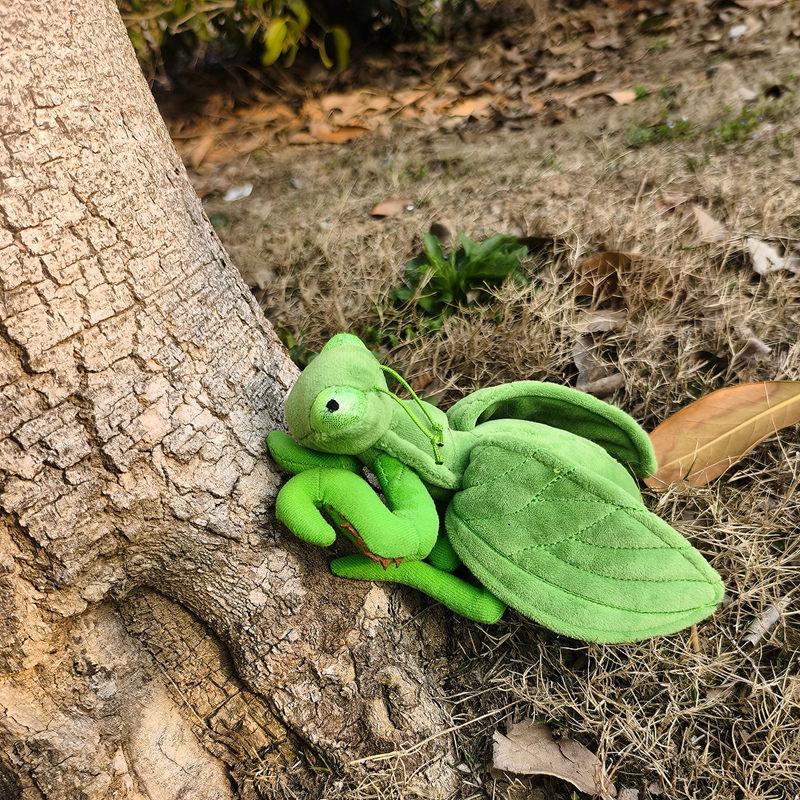 Cute Realistic Insect Plush Toys Small Ladybug Butterfly Ant Mantis Spider Bee Stuffed Animals Lifelike Plushies Soft Doll