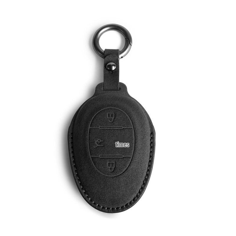 BAIC Jihu Koala S Key Cover - Minimalist Suede Case, Family & Parent-Child Design