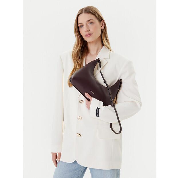 Сумка Calvin Klein Calvin Klein Foil Logo Conv Shoulder Bag LV04F3272G бордовый