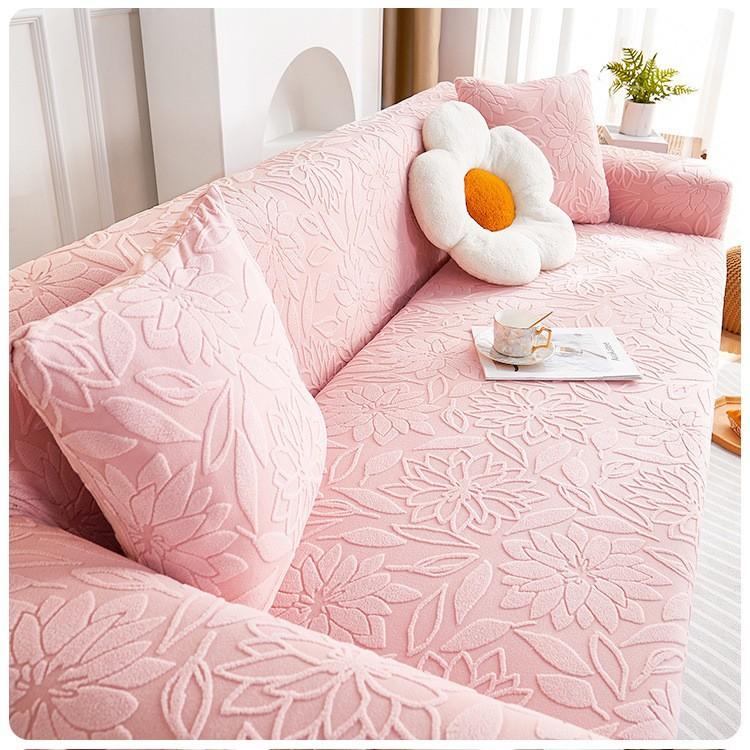 Nuovo copridivano elasticizzato in velluto jacquard, universale, per tutte le stagioni, antigraffio e antipolvere, ideale per gatti.