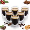 Set Of 6 Thermal Glasses Of Espresso Coffee 80 Ml