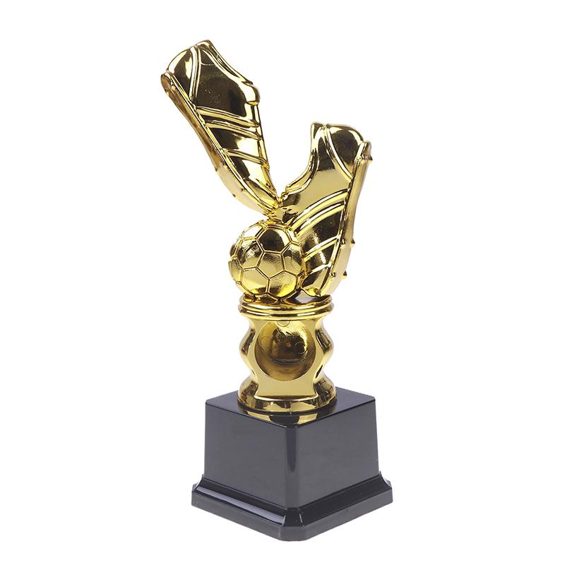 Fußball Goldener Schuh Trophäe Gewinner Goldene Trophäen Goldener Schuh Fußball Auszeichnung Trophäe Bester Schütze Schuh Stiefel Souvenir Pokal
