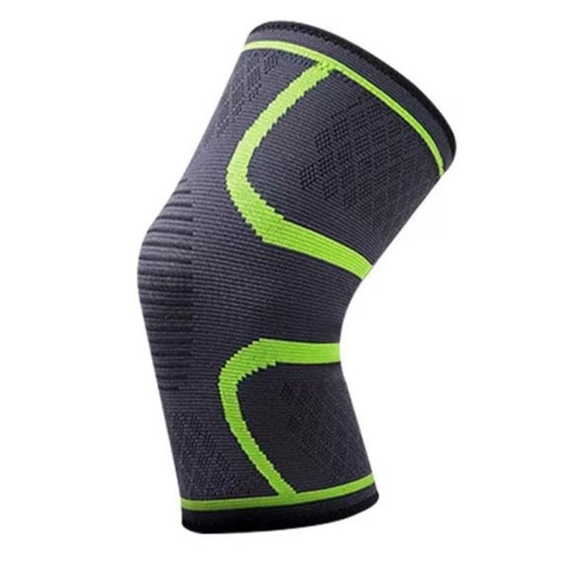 Genouillères de sport tricotées Running Basketball Cyclisme Fitness Antidérapantes Homme et Femme Respirantes Chaudes Genouillères en nylon