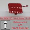 Car Front Bumper Tow Hook Cover Cap For BMW 3 Gran Turismo GT 2013-2019 #51118099893 Towing Hauling Shell Lid Garnish Painted