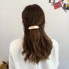 Japan-Korea Minimalist Metal Hair Clip for Women - Cool Spring Style Hairpin for Ponytail