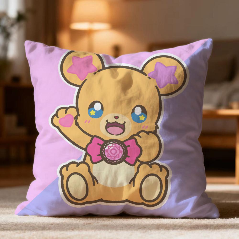 Popular MMofurunew Cushion Cover Soft Washable Pillow Case Multi-Scene for Couch Bed Travel Office Use