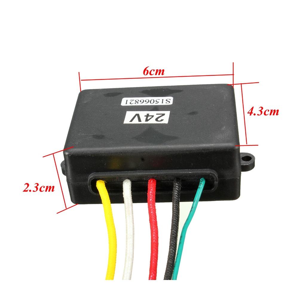 24V Electric Winch Wireless Remote Control System for Truck Jeep ATV Winch