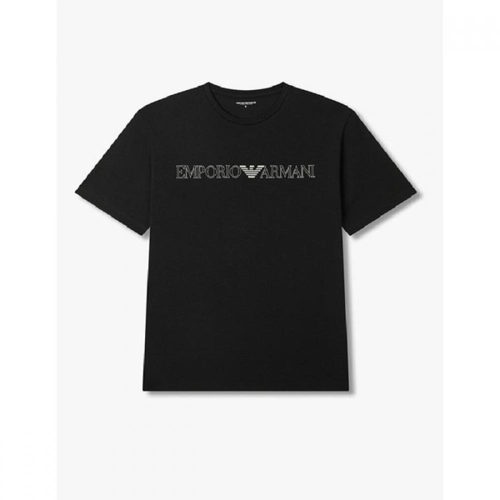 Emporio Armani Men S Big Logo STreTch Lounge T ShirT 0816134026 M