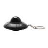 LED Light UFO Keyring Pendant Spaceship Model Keyring Kids Toy Flying Disc Keychain  Small Toy