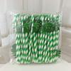 50Pcs Coconut Honeycomb Paper Straw Disposable Degradable Party Straw Cocktail Decoration Summer Beach Drinking Straws