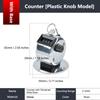 4-Digit Hand Tally Counter Easy To Use – Clicker for Golf Training Counting Mini Digital Mechanical Device 1