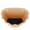 Wall Mounted Plastic Large Hanging Plant Pot with Drainage Tray Flower Pot Balcony Storage Garden Basket Decoration