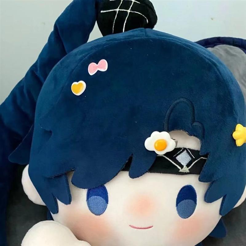 Stuffed Ashes of the Kingdom Fu Rong 40cm Sitting Doll Toys for Children Adults Collectible Gift Plush Dress-up Puppet