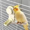 Boquilla de Pin de Acero Inoxidable Bebedero para Pájaros Botella de Agua con Boca de Cobre Extendida para Jaula de Loro Myna