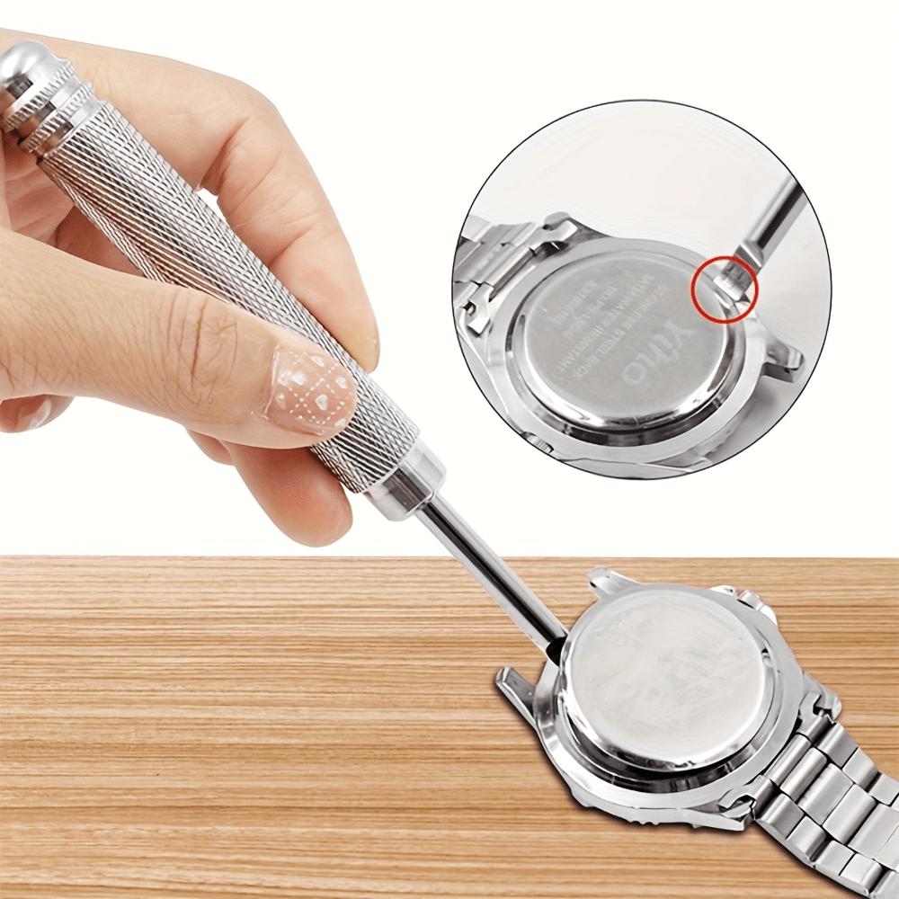 1pc High-Quality Watch Case Opening Tool, Metal Multi-Function Easy Opener for Watch Back Cover – Ideal Gift Choice, Watch Repair Kit