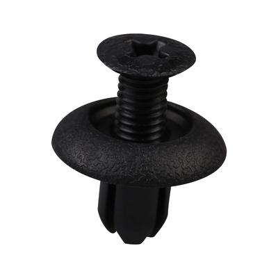 10 Pieces Bumper Push Type Retainer Black for Mitsubishi: MB 253964