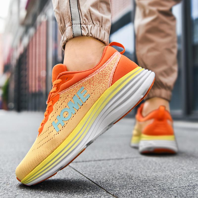 FashionMan Sneakers lace up fashion Ultralight Men's Sports Shoes Marathon Men's Running Shoes breathable Gym Mens Trainers Flyease