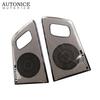2pc Stainless Postern Door Speaker Audio Ring Cover Trim Fit for Ford  Everest Endeavour 2015 2016 2017 2018