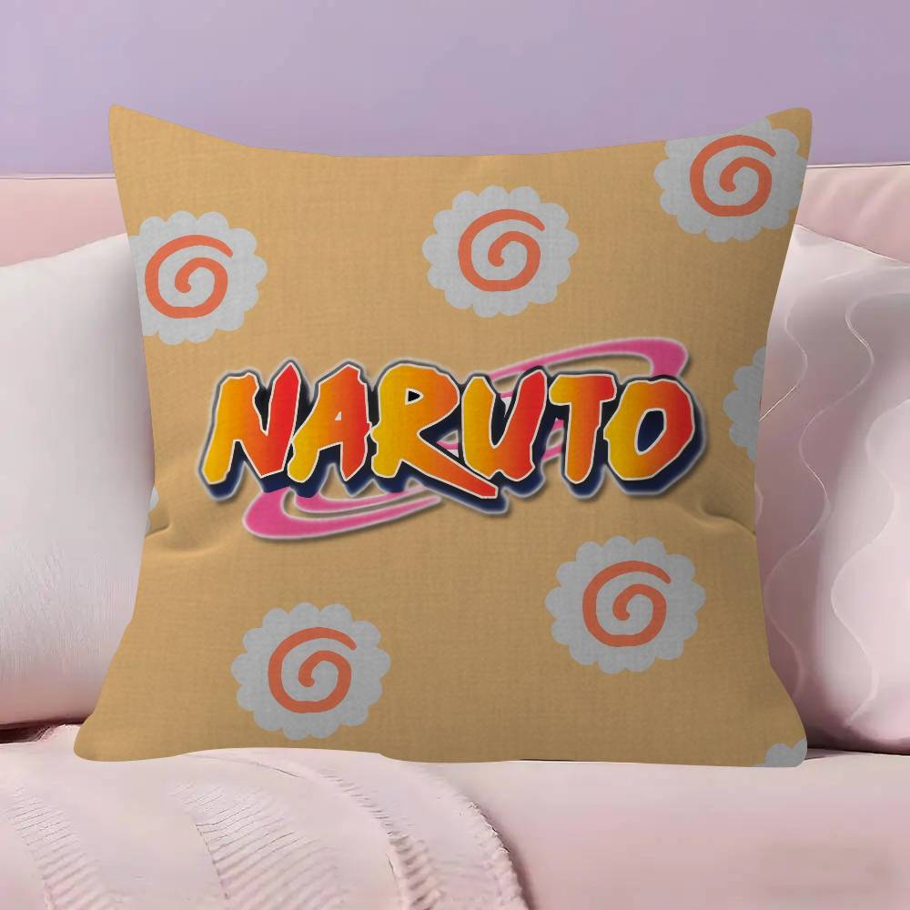 NARUTO Anime logo japan  Pillow Anime Pillow Sofa Bed Head Pillow Cover Cushion Cover x cm Fashion