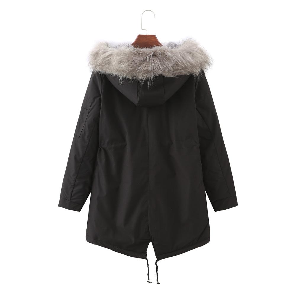 Jacke für Damen Weich Winter Gepolstert und Verdickt Mode Warm Große Größe Baumwollmantel Bequem Hohe Qualität Einzigartige Personalisierte Kleidung