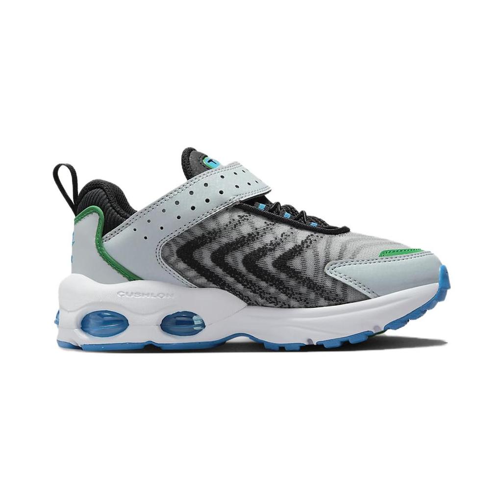 New Nike Air Max TW PS Cushioning And Breathable Low Top Kids Lifestyle Shoes Gray Blue Children Aged 3 7 Years Old DQ0297-003