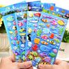 10 Sheets Mixed Fish Fishing Stickers Ocean Fish DIY Toy Gift Decorative Decal for Phone Laptop Bottles Luggage Waterproof