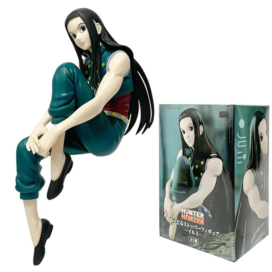 13cm Hunter×Hunter Anime Figure Phantom Troupe Hisoka Action Figure Noodle Stopper Room Decoration Noodle Stopper PVC Model Toys