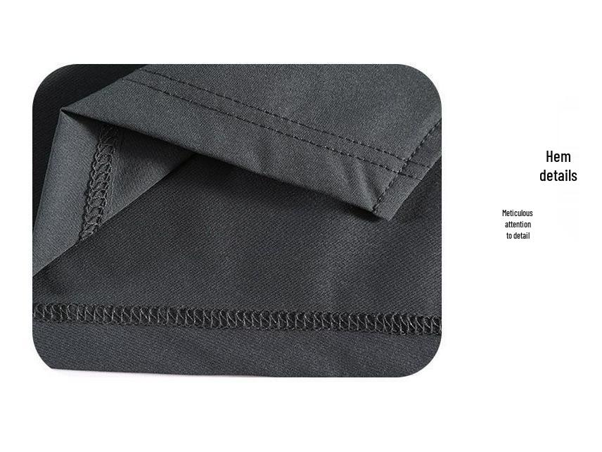 Men's Summer Quick-Dry Athletic Shorts: Breathable, Ice-Feel, Five-Point Length for Running, Fitness, and Basketball.