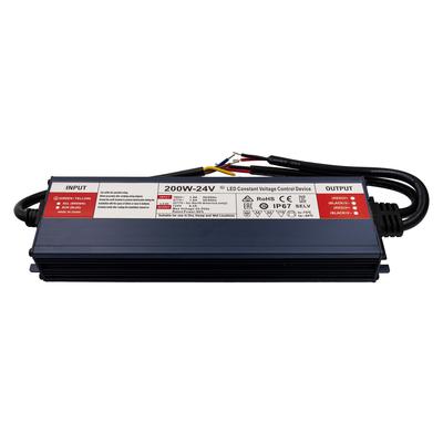 Waterproof 24VDC 200W IP67 Power Supply