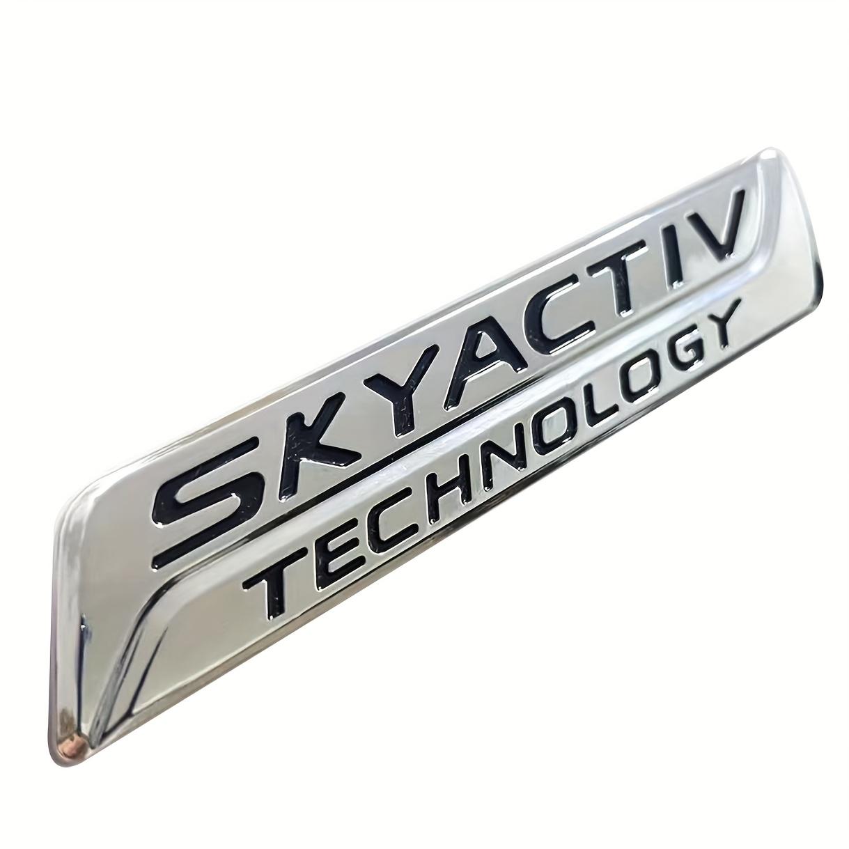 

1 шт. пластиковая эмблема SKYACTIV - Подходит для M3 M5 Atenza CX-5 наклейка на заднюю крышку багажника A