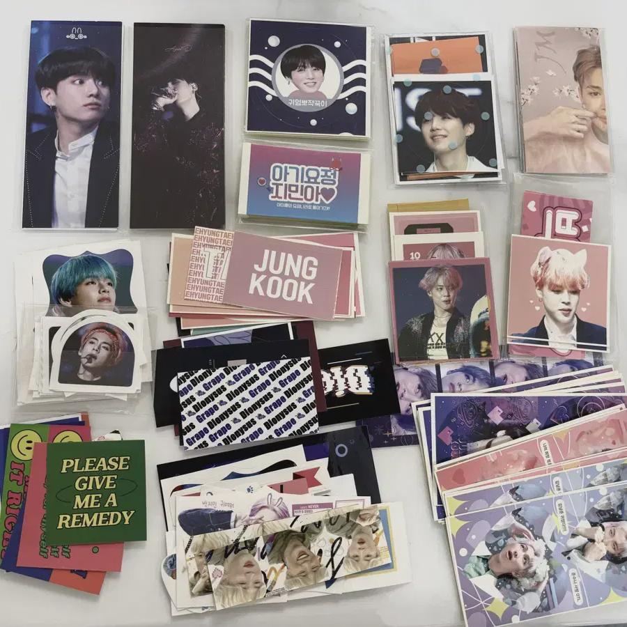 

Bts Bts Bigong Unofficial Goods Sticker, Postcard, Etc.