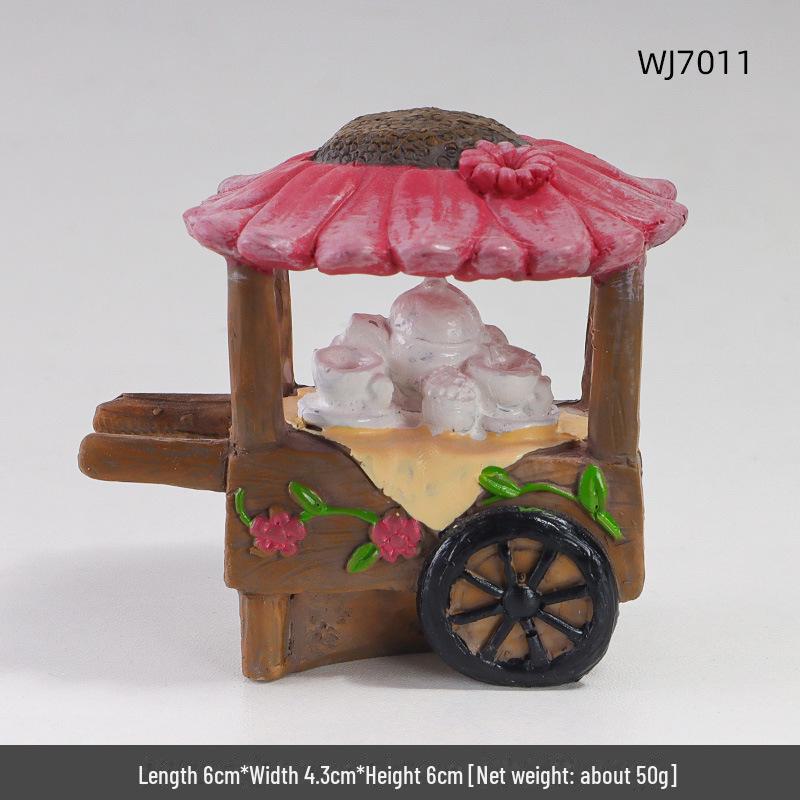 

Украшения из смолы «Сад фей с динозаврами» — цветочные горшки для микроландшафта своими руками