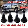 5 Speed Leather Gear Shift Knob Lever Stick Pen For Volkswagen GOL G4 G5 Car Accessories Gaiter Boot Cover