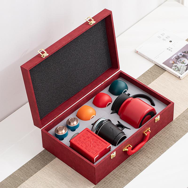 Business Company High-end Gifts Exclusive Tea Gift Set Stewed Teapot Stewed Tea Cup Tea Set