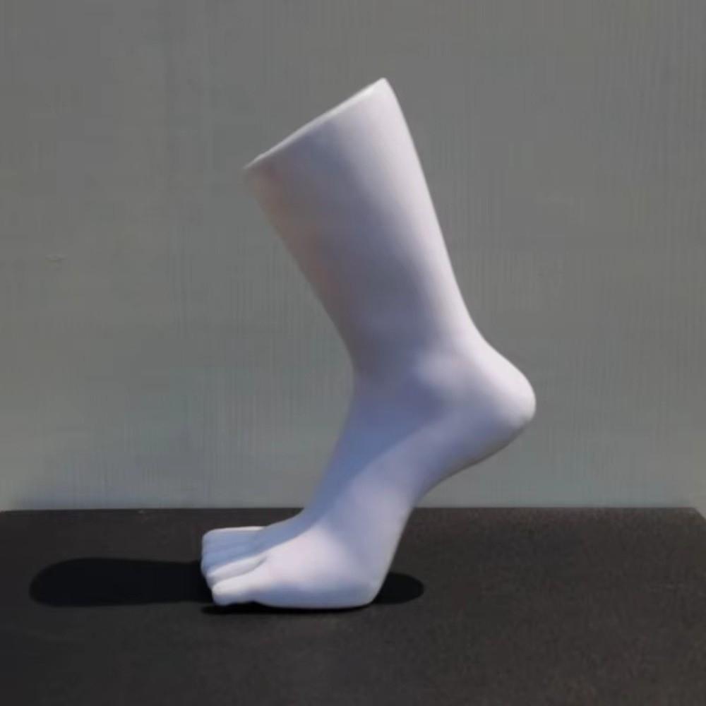 Black White Skin Color Sock Display Stand Five Toe Shoe Form Mannequin  Photography Display