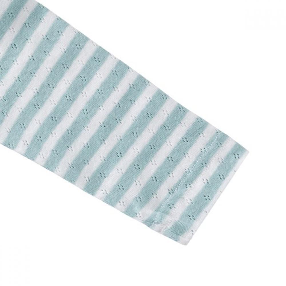 Mink Mui 2026 Ss Dárek k narození Mn Mumu Pruhovaný Základní žebrovaný set kalhot 36170 054 01 36114 810 03