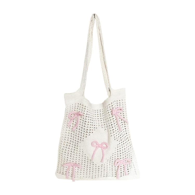 Вязаные пляжные сумки-тоут, сетчатые пляжные сумки через плечо для женщин, летний отпуск, богемные вязаные сумки-хобо, сумки, подарок