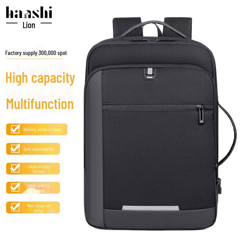 High-End Waterproof Large Capacity Backpack – Unisex Oxford Cloth Travel and Laptop Bag