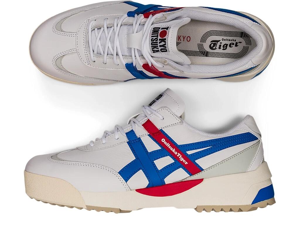 1183A559-101 Onitsuka Tiger DELEGATION EX WHITE ELECTRIC BLUE (Men's)