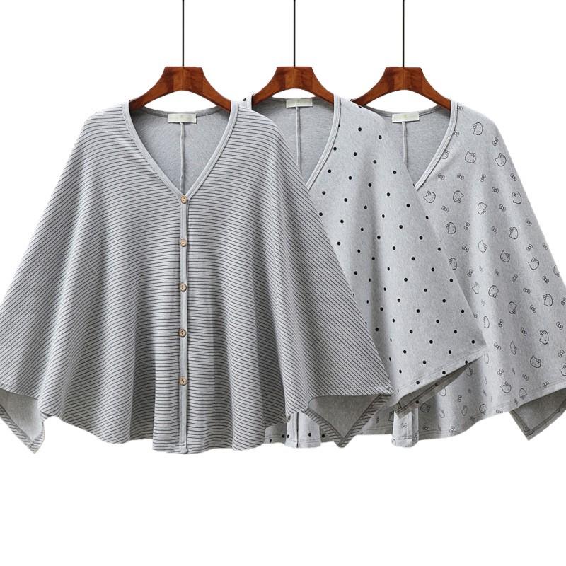 Maternity Shawl: Long, Warm, Windproof Cape for Autumn/Winter. Ideal for Breastfeeding & Shoulder Protection In Air-Conditioned Rooms.