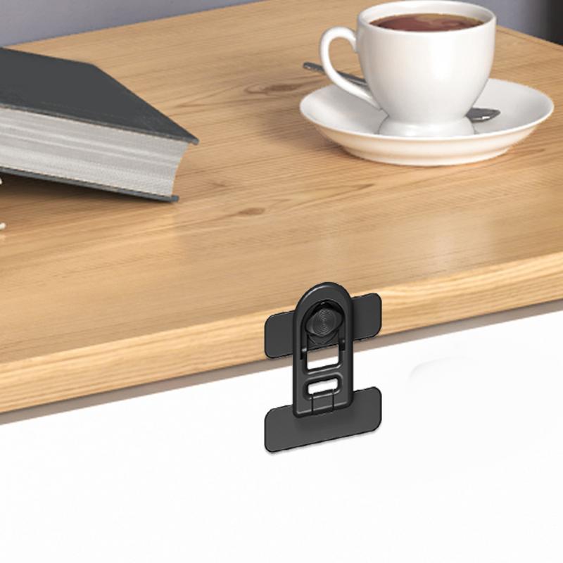 Freezer Door Lock Adhesive Keyless Freezer Locks Refrigerator Door Locks Child Proof Fridge Lock Oven Baby Proofing for Cabinets