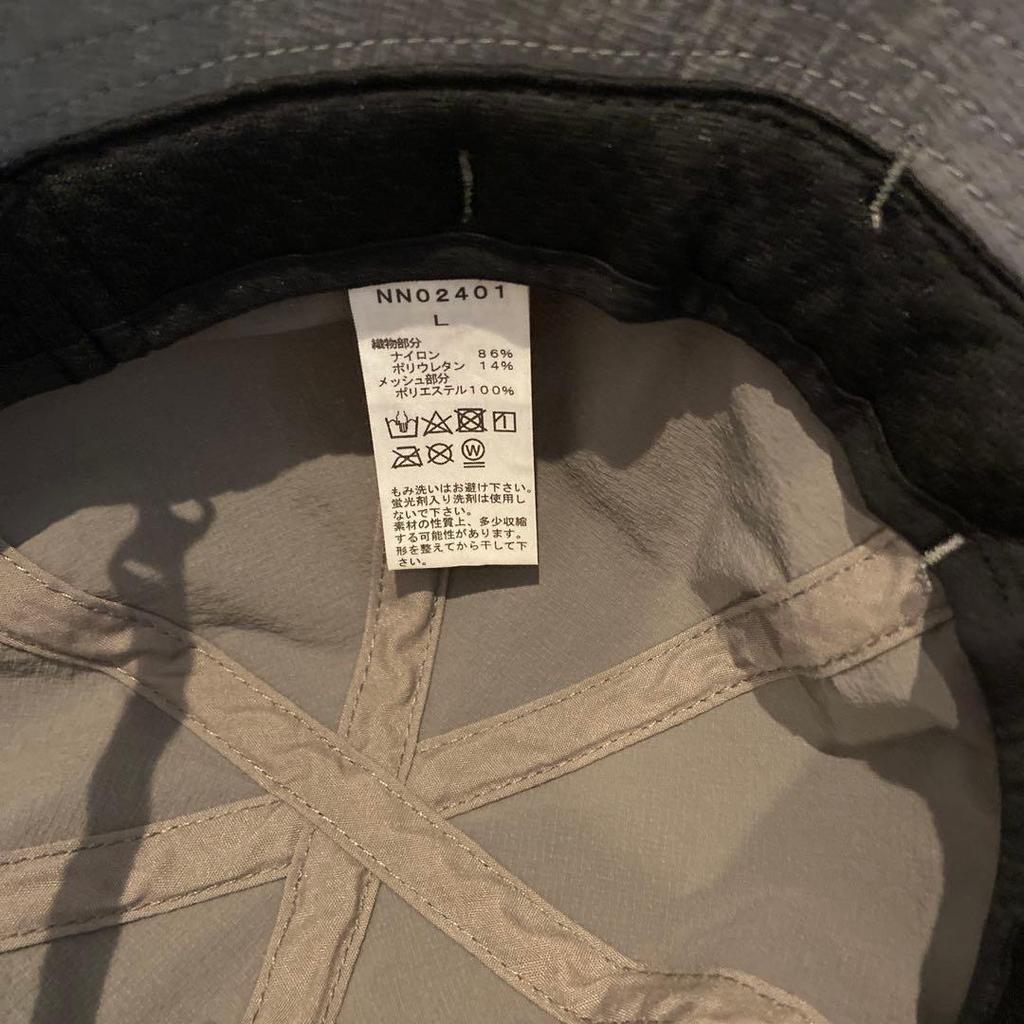 Used THE NORTH FACE Hat NN02401 Gray L